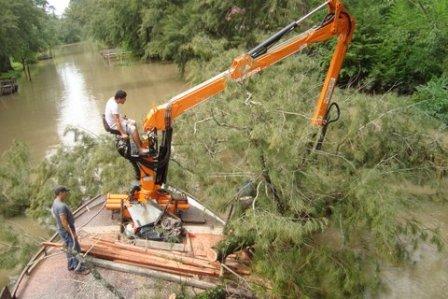 Continúan las obras de mejoramiento en el Delta
