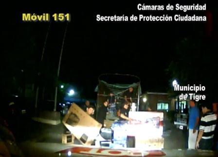 Cae filmada en Tigre una banda de piratas electrónicos