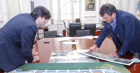 Diego Bossio, mantuvo hoy un encuentro de trabajo con el intendente de Tigre, Sergio Massa Diego Bossio, mantuvo hoy un encuentro de trabajo con el intendente de Tigre, Sergio Massa