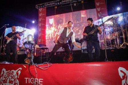 Luciano Pereyra brilló en el nuevo atractivo turístico de Tigre Luciano Pereyra brilló en el nuevo atractivo turístico de Tigre