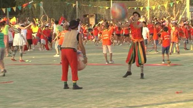 La fiesta estuvo inspirada en motivos circenses La fiesta estuvo inspirada en motivos circenses