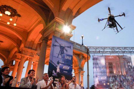 Massa sumó una flota de drones para reforzar la seguridad en Tigre Massa sumó una flota de drones para reforzar la seguridad en Tigre