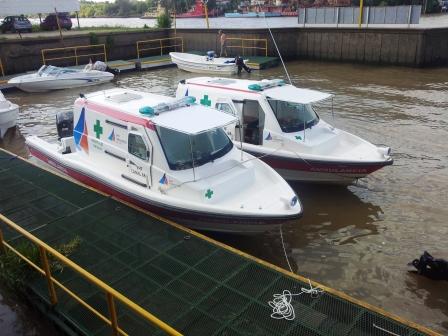 El Municipio de San Fernando presenta nuevas lanchas ambulancia El Municipio de San Fernando presenta nuevas lanchas ambulancia