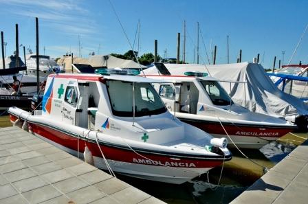 San Fernando sumó una nueva lancha ambulancia para el Servicio de Emergencias de Salud en Islas San Fernando sumó una nueva lancha ambulancia para el Servicio de Emergencias de Salud en Islas