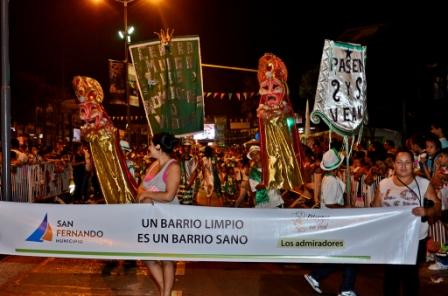 Culminaron los carnavales en San Fernando luego de tres exitosas jornadas Culminaron los carnavales en San Fernando luego de tres exitosas jornadas