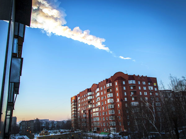 caída de un meteorito en Rusia