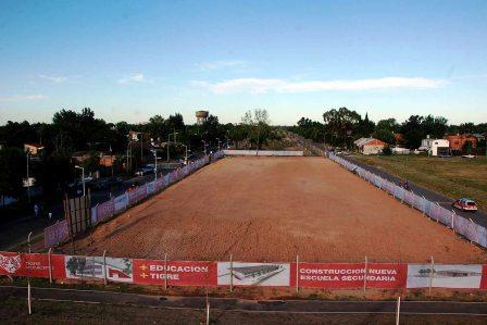 Tigre construye dos secundarios públicos en Troncos y Benavídez