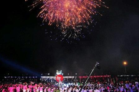 Massa celebró el cierre de Colonias de Tigre junto a más de 35.000 chicos