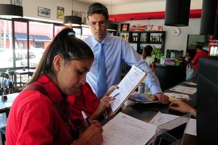 Realizan un operativo Fiscal en el centro comercial de Pacheco Realizan un operativo Fiscal en el centro comercial de Pacheco