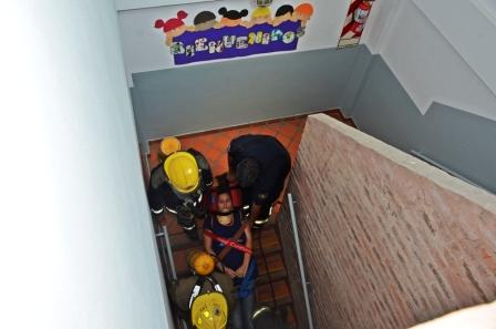 Se realizó un simulacro de evacuación de incendio en la UDI de Santa Catalina de San Fernando Se realizó un simulacro de evacuación de incendio en la UDI de Santa Catalina de San Fernando
