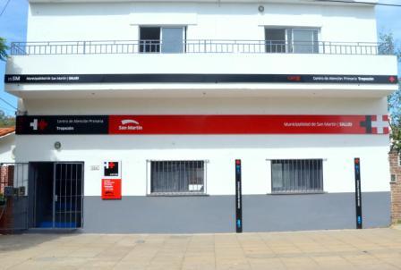 El Municipio de San Martín reconstruyó un Centro de Salud abandonado en el barrio Tropezón El Municipio de San Martín reconstruyó un Centro de Salud abandonado en el barrio Tropezón