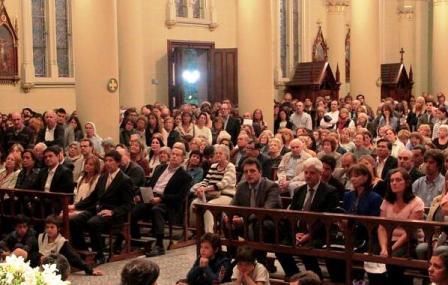 Acompañaron la emotiva celebración los cuatro intendentes que componen la Región Metropolitana Norte Gustavo Posse (San Isidro), Jorge Macri (Vicente López), Sergio Massa (Tigre) y Luis Andreotti (San Fernando).