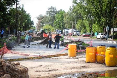 Avanzan los trabajos en la nueva rotonda de 197 y Avenida Liniers Avanzan los trabajos en la nueva rotonda de 197 y Avenida Liniers