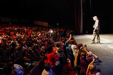 Facundo Arana en el teatro Nini Marshall de Tigre Facundo Arana en el teatro Nini Marshall de Tigre