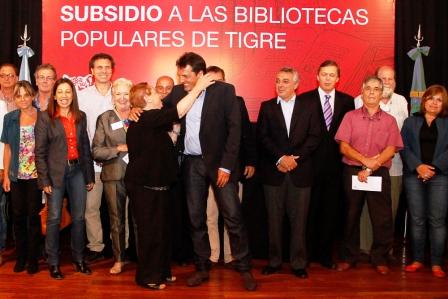 Entregan apoyo económico a las Bibliotecas Populares de Tigre Entregan apoyo económico a las Bibliotecas Populares de Tigre
