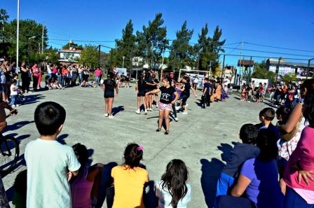 Primera jornada de Sentí tu barrio en la Plaza Malvinas Argentinas de San Fernando