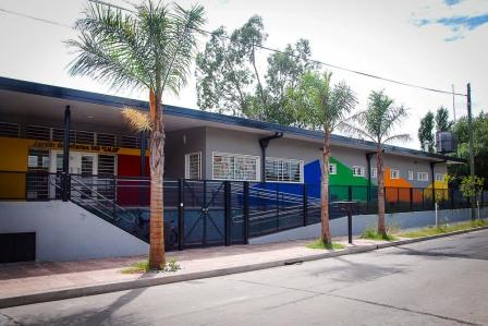 Massa inauguró el Jardín de Infantes 949 Caloi en Rincón de Milberg 
