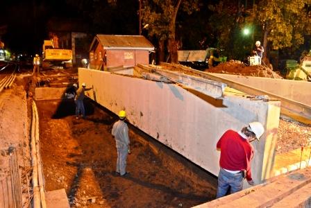 Luego de intensos trabajos sobre las vías, comienza la etapa final del Túnel de Simón de Iriondo Luego de intensos trabajos sobre las vías, comienza la etapa final del Túnel de Simón de Iriondo