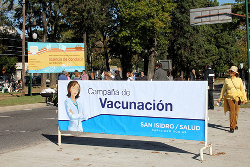 Más de 7.000 vecinos se vacunaron gratis el fin de semana en San Isidro Más de 7.000 vecinos se vacunaron gratis el fin de semana en San Isidro