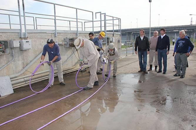 Reponen los cables robados de la estación de bombeo de Boulogne Reponen los cables robados de la estación de bombeo de Boulogne