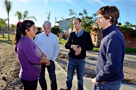 Avanzan las nuevas obras en el barrio Hardoy Avanzan las nuevas obras en el barrio Hardoy