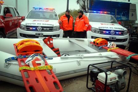 Massa puso en servicio más unidades y equipamiento para fortalecer la seguridad en Tigre