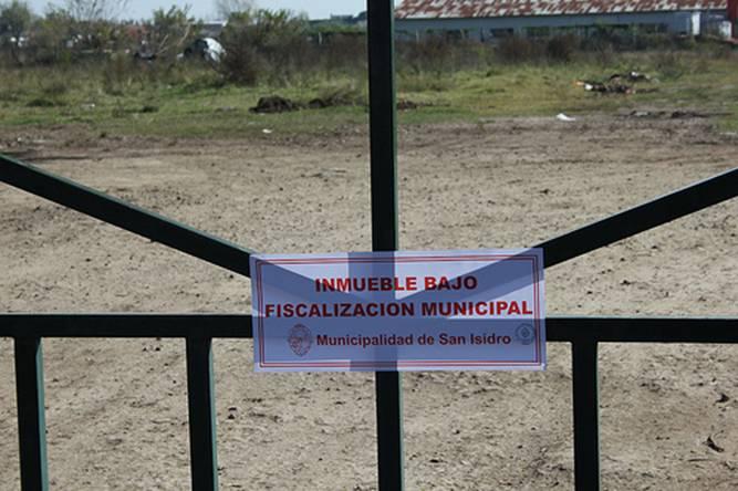 La municipalidad de San Isidro ocupó un predio abandonado en Boulogne La municipalidad de San Isidro ocupó un predio abandonado en Boulogne