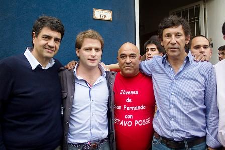 Gustavo Posse, Jorge Macri y Alex Campbell participaron en un acto de la Juventud en San Fernando Gustavo Posse, Jorge Macri y Alex Campbell participaron en un acto de la Juventud en San Fernando