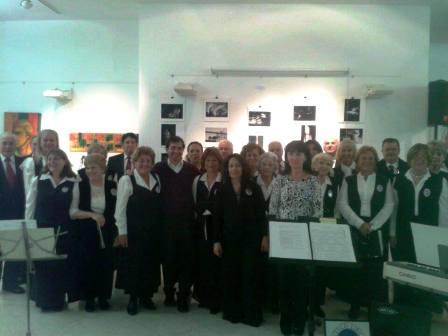 El Elenco Lírico Vicente López se presentó en el Concejo Deliberante