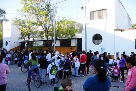 Inauguran las reformas de la escuela 27 en Rincón de Milberg (antes de la reforma)