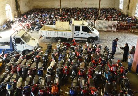 Ya son 2.352 las motos secuestradas en operativos vehiculares en San Martín Ya son 2.352 las motos secuestradas en operativos vehiculares en San Martín