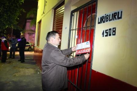 Ya son 25 los prostíbulos cerrados por el Municipio de San Martín Ya son 25 los prostíbulos cerrados por el Municipio de San Martín