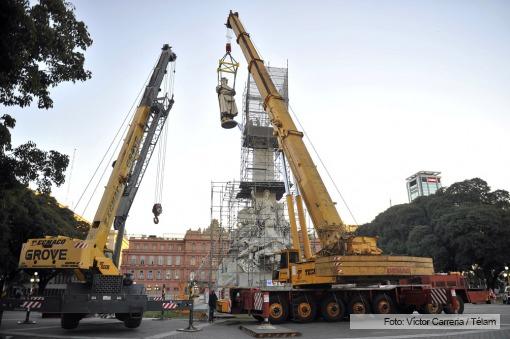 Autorizan por ley el emplazamiento del monumento a Colón frente a Aeroparque Autorizan por ley el emplazamiento del monumento a Colón frente a Aeroparque