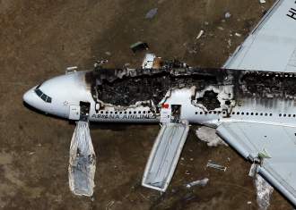 Dos muertos al caer un avión en San Francisco Dos muertos al caer un avión en San Francisco