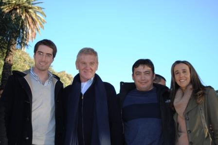 Francisco de Narváez visitó San Isidro Francisco de Narváez visitó San Isidro