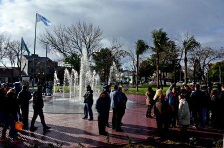 San Fernando inauguró la Plaza Santa Lucía en el barrio Fate San Fernando inauguró la Plaza Santa Lucía en el barrio Fate