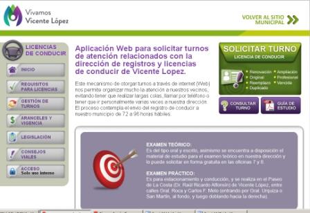 Se gestionarán por Internet los turnos para la obtención y renovación de las licencias de conducir en Vicente López Se gestionarán por Internet los turnos para la obtención y renovación de las licencias de conducir en Vicente López