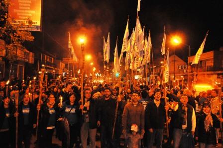 El Frente para la Victoria de Tigre realizó su homenaje a Evita El Frente para la Victoria de Tigre realizó su homenaje a Evita