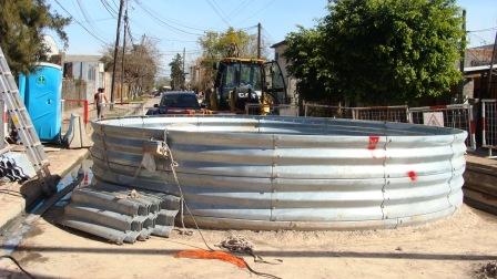 Avanzan importantes obras cloacales en Don Torcuato Avanzan importantes obras cloacales en Don Torcuato
