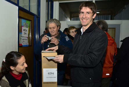 Voto de Juan Andreotti Voto de Juan Andreotti