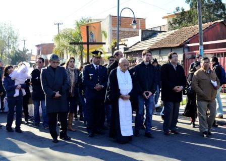 se realizó nuevamente una Procesión en el barrio San Jorge se realizó nuevamente una Procesión en el barrio San Jorge