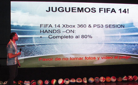 Se presentó en Vicente el festival de Cultura Digital 2013 - Presentacion FIFA 14 Se presentó en Vicente el festival de Cultura Digital 2013 - Presentacion FIFA 14