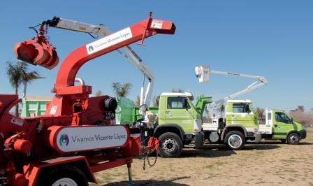 Vicente López presentó el nuevo equipamiento de Higiene Urbana Vicente López presentó el nuevo equipamiento de Higiene Urbana