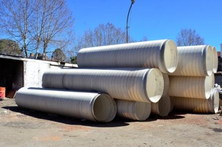 San Fernando adquirió los materiales para el entubamiento del zanjón Charlín San Fernando adquirió los materiales para el entubamiento del zanjón Charlín