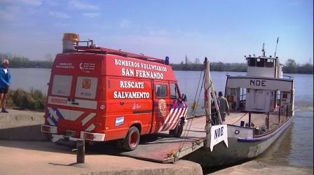 El trabajo coordinado por Protección Ciudadana de San Fernando, permitió extinguir un gran incendio en las Islas