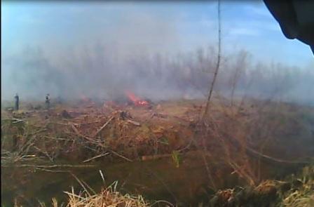 El trabajo coordinado por Protección Ciudadana de San Fernando, permitió extinguir un gran incendio en las Islas