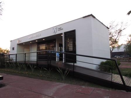 Los municipios de San Fernando y Tigre inauguraron una nueva posta policial en la zona del Canal