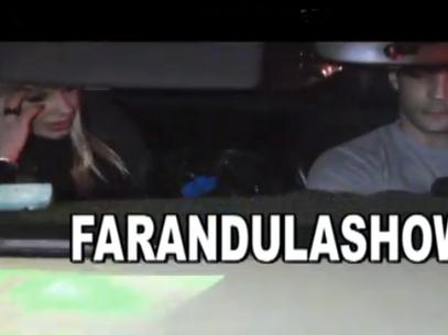 Mónica Farro y Leonardo Fariña juntos Mónica Farro y Leonardo Fariña juntos