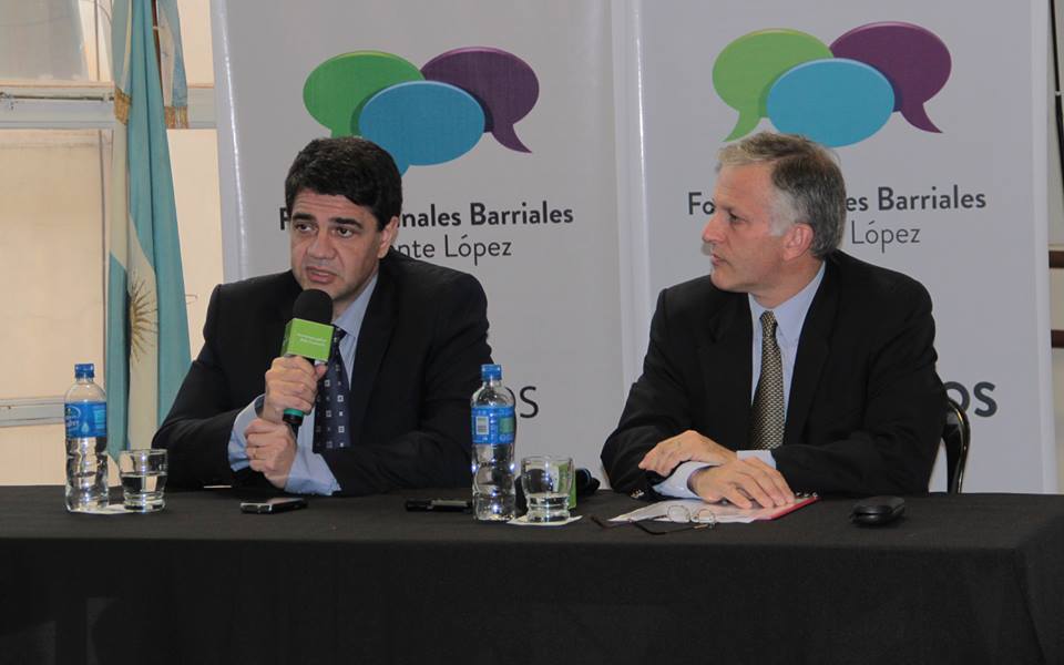 El intendente Jorge Macri presentó el jueves los resultados de la selección de proyectos presentados por los vecinos El intendente Jorge Macri presentó el jueves los resultados de la selección de proyectos presentados por los vecinos