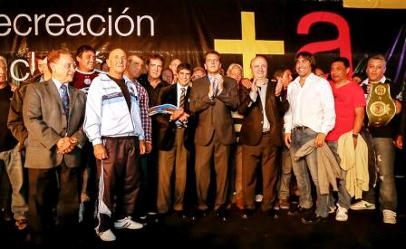 Sergio Massa presentó propuestas para el deporte Sergio Massa presentó propuestas para el deporte